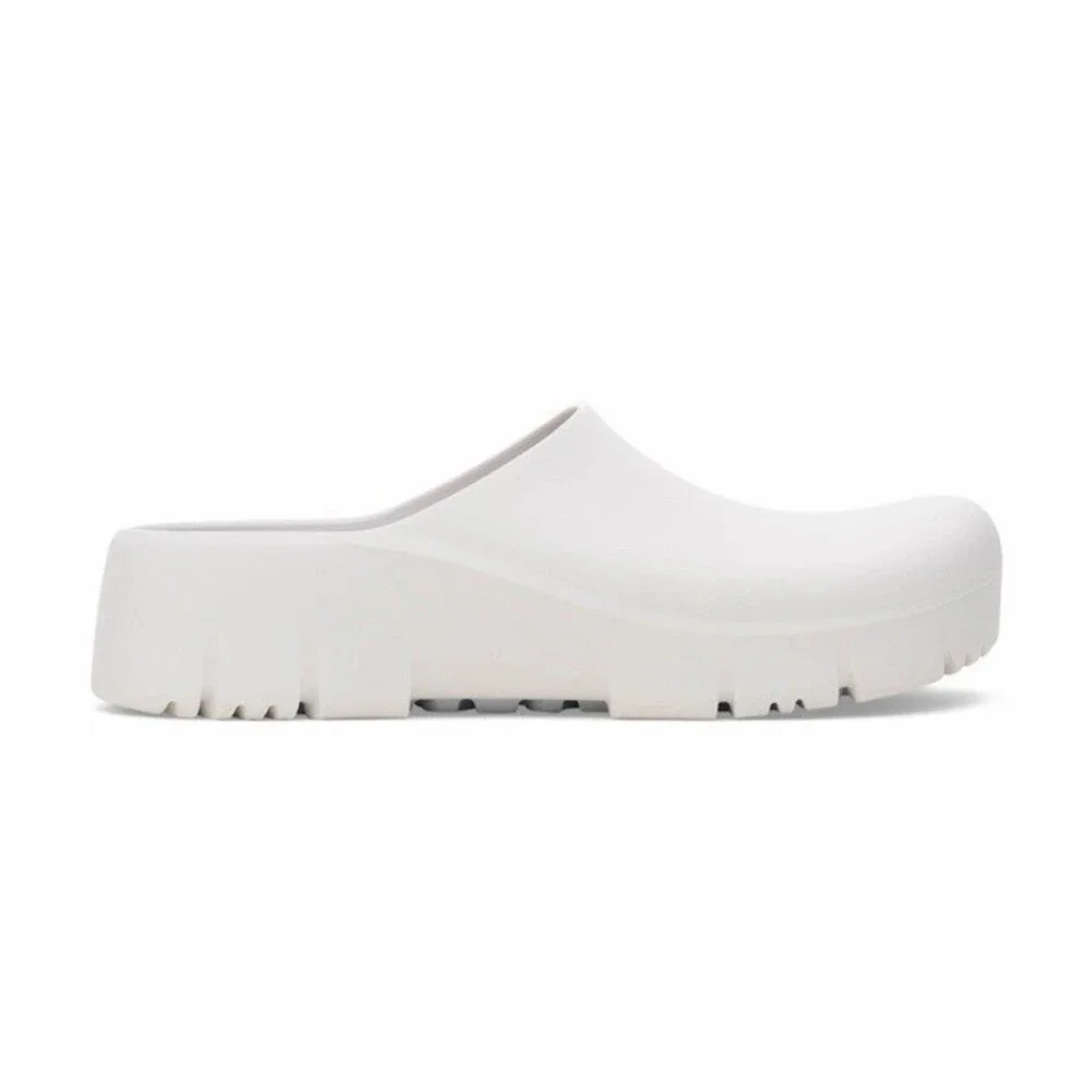 BIRKENSTOCK SUPER BIRKI 2.0 WHITE PROFESSIONAL WORK CLOGS KITCHEN GARDEN EU-44